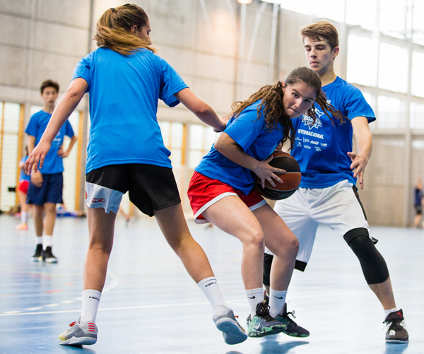 Campus de baloncesto Baskonia entrenamientos