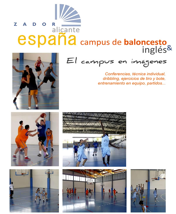 Campus Internacional de baloncesto en España