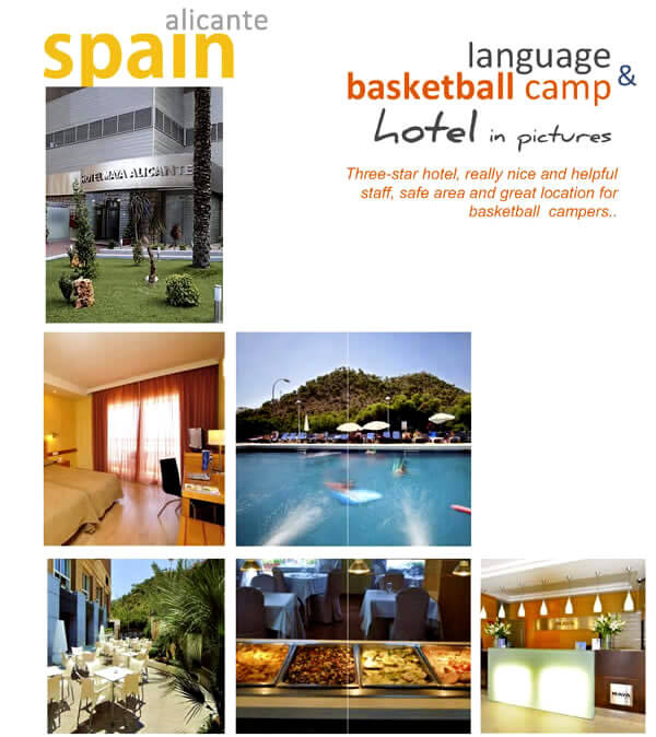 Alojamiento en el campus Internacional de Baloncesto en Alicante