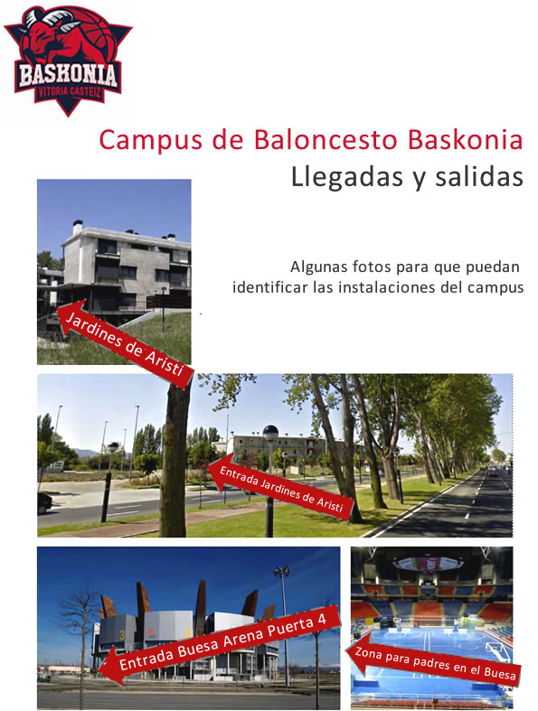 Instalaciones Campus Baloncesto Baskonia Vitoria